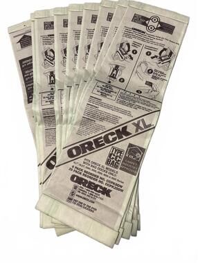 Lot Oreck XL Type CC Vacuum Cleaner Bags 9 Pack  CCPK8DW  Fits all Upright